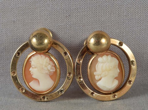 Victorian gold filled - , cameo