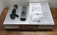 Panasonic DVD Video Plus + Recorder HDD & DVD DMR-E85H With Remote