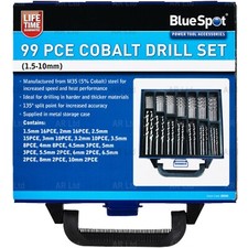Cobalt Drill Bit Set for