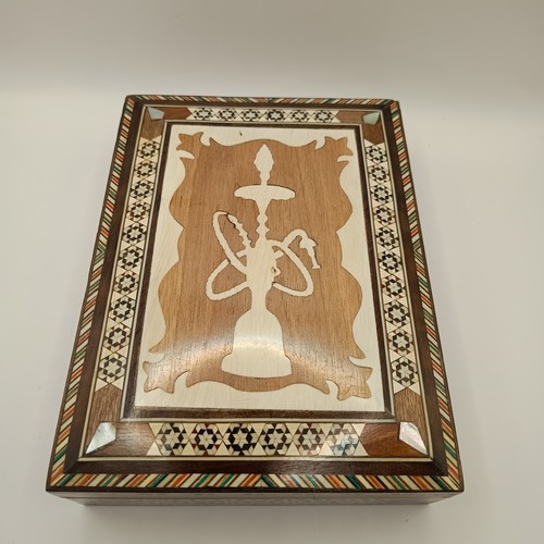 Vintage persian marquetry - vintage,