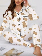 Womens Ladies Cute Capybara