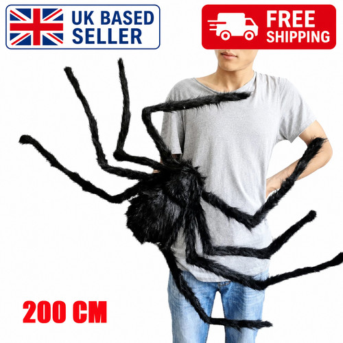 Halloween giant soft spider - halloween,