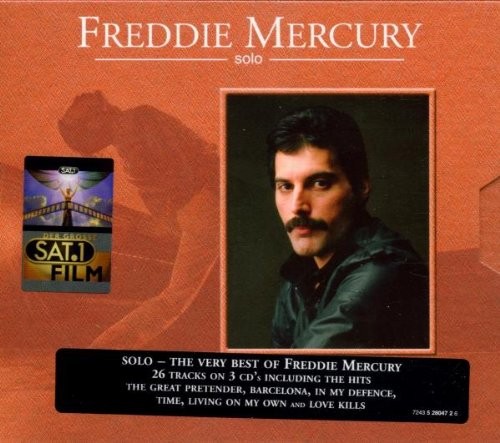 Freddie mercury solo 3 cd - mercury,