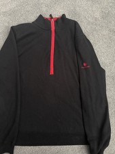 Ladies Palm Grove Windproof Golf Jumper - Black (Size 16)