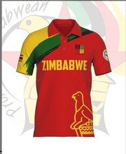 Zimbabwe Cricket Team Jersey – Premium Fabric Retro Vintage Memorabilia Fan