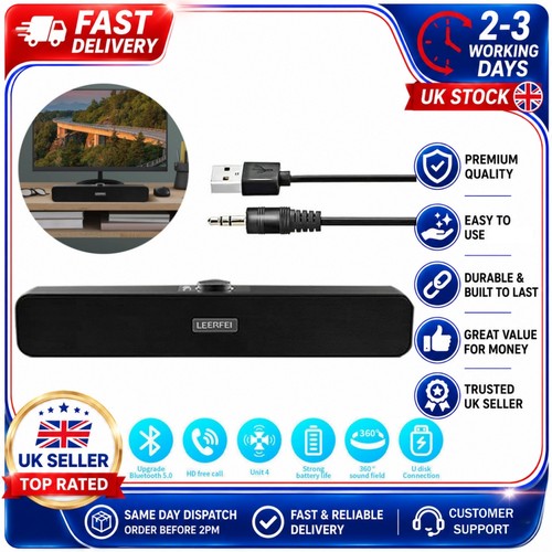 Usb soundbar wired stereo - usb,