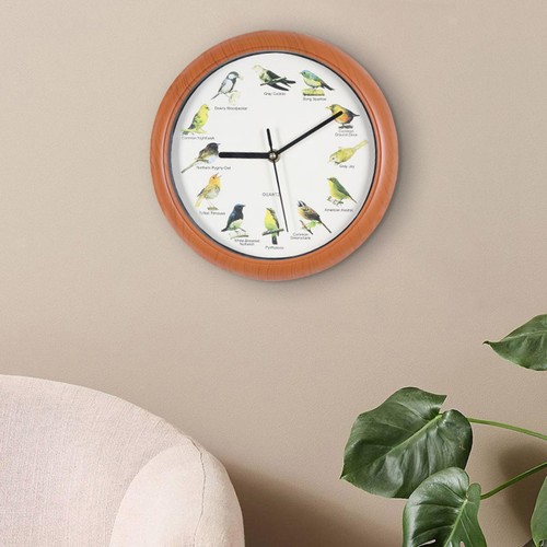 Bird clock with sound - bird,
