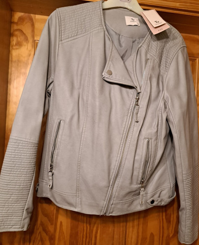 Women grey faux leather - tu,