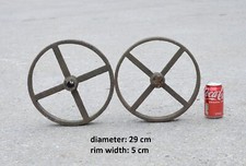 pair of iron wheels shepherd /