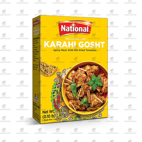 National karahi gosht - karahi,
