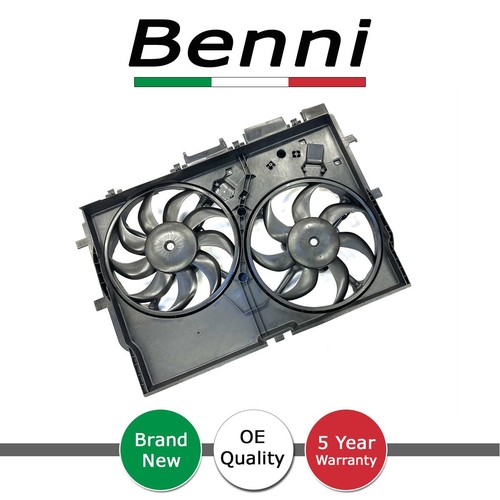 Radiator twin cooling fan - radiator,