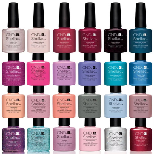 Cnd shellac 3ml gel polish - gel,