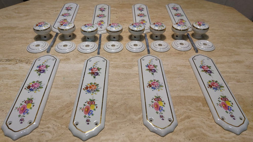 Porcelain ceramic door knobs - porcelain/ceramic,
