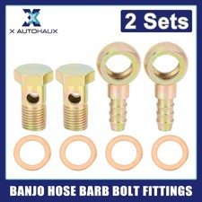 2 Sets 14mm Banjo Hose Barb