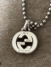 Gucci GG Interlocking Silver