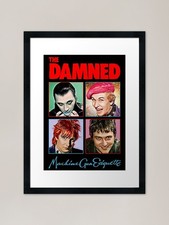 THE DAMNED 1979 Framed Art