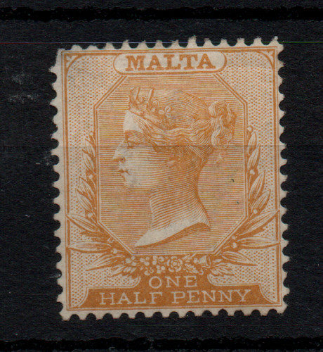Malta 1882 2d orange - 1/2d,