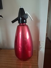 Vintage Sparklets BOC Soda Syphon Red Bottle Very Good Condition