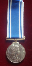 QUEEN ELIZABETH II  POLICE LONG SERVICE MEDAL (UN-NAMED)