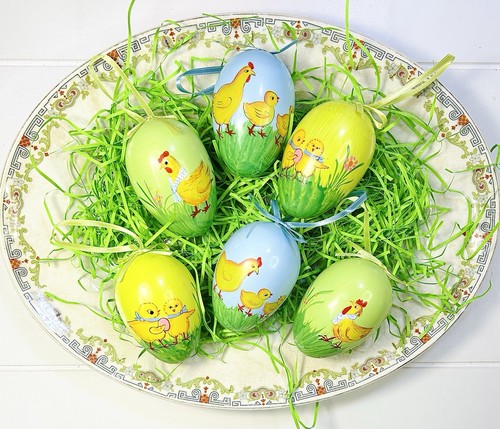 Easter egg ornaments - easter,