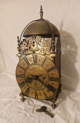 Rare english lantern clock - english,