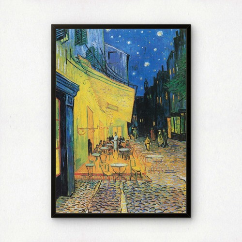 Cafe terrace night - terrace,