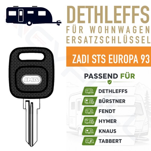 Key blank caravans - , dethleffs