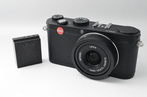 Leica black camera working - camera,