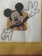 Disney Mickey Mouse Mini Cross Stitch Card Kit