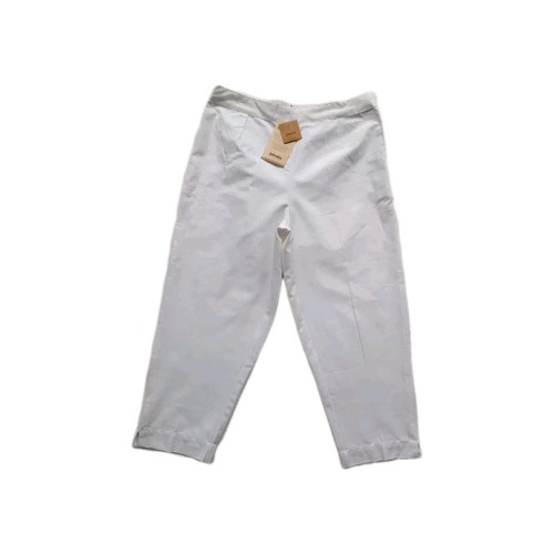 New fabindia womens white slim - new,