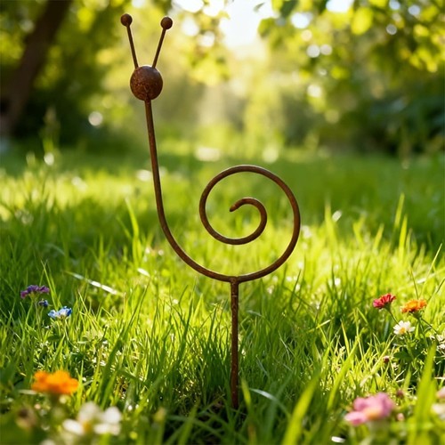 Snail shaped plant support - shaped,