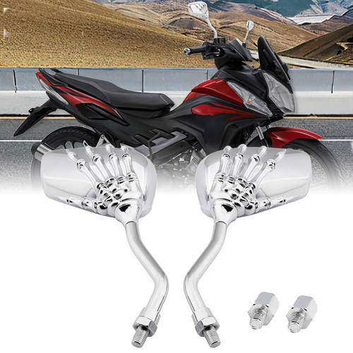 Motorcycle chrome skull - motorcycle,