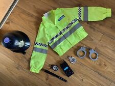 POLICEMAN POLICEWOMAN AGE 3-4 DRESS UP COSTUME HAT WITH SOUNDS & ACCESSORIES WBD