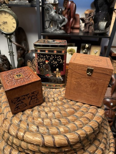 Vintage tea box - vintage,