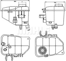 Mahle Expansion tank -