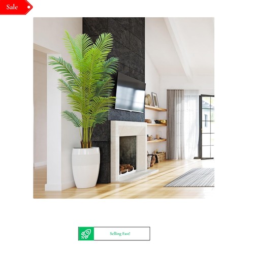 6ft artificial palm tree with - palm,