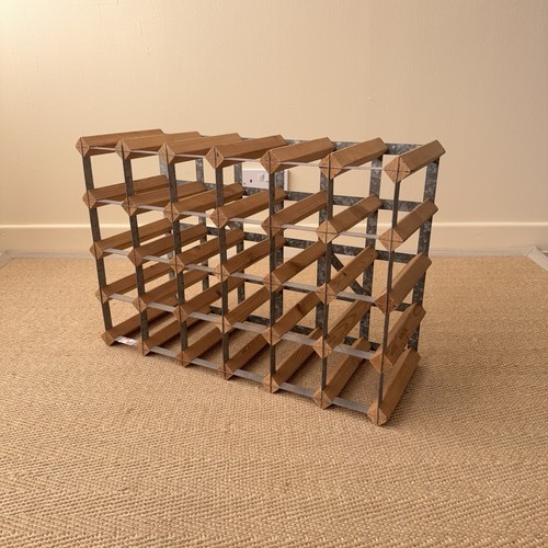 Vintage 1980s wine racks - 1980s, c.s.