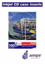 50 Amps CD Jewel case inserts