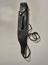 Rambo black leather sheath - leather,