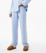 Jack Wills Modal Sleep Trousers Womens Blue UK Size 6 #REF5