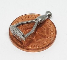 Dolls House Potato Masher White Metal 1:12 Scale Miniature Pewter FP17 tumdee