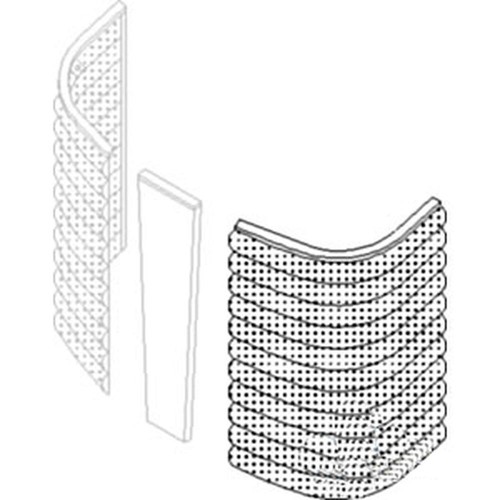 183662m1 grille screen fits - grille,