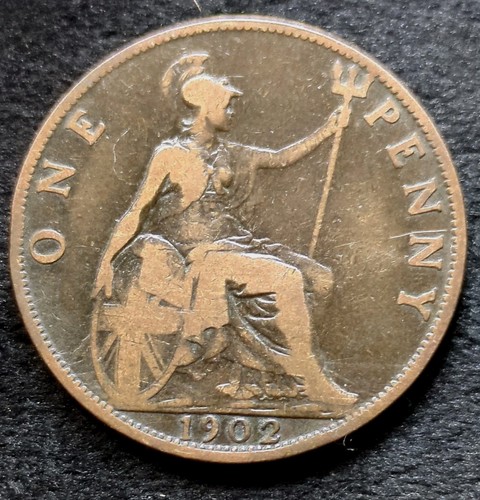 1902 low tide one penny - 'low,