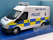 Cararama 1/43 Ford Transit / Police Dog Section Diecast Model
