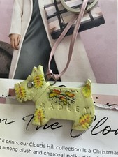 Radley Lime Leather Dog Tag /