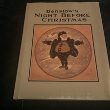 The Night Before Christmas Clement C Moore Facsimile vintage children’s HB book