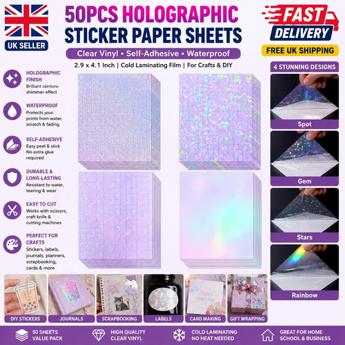 Sheets cold laminating - 50, a4