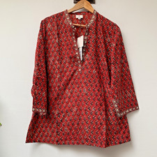 East Anokhi Block Print Blouse