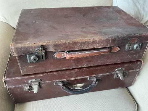 Vintage brown leather - 2,