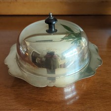 Vintage Waring And Gillow Silver Plated Food Muffin Warming Serving Dish/ Cover 